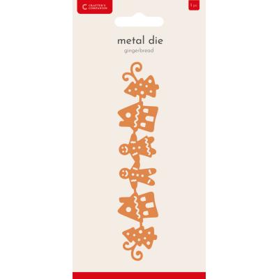 Crafter's Companion Christmas Metal Die - Gingerbread